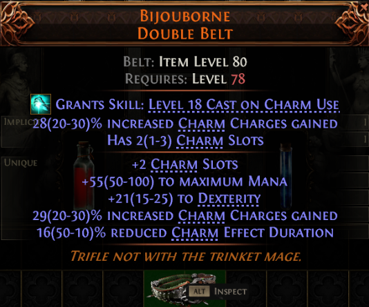 Bijouborne Double Belt